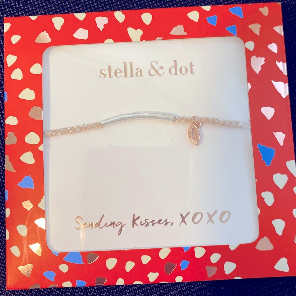 Stella and Dot brand new wishing bracelet- Bisous